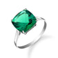 Elegant Spark Emerald Ring