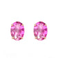 1.8 Carat 14K Solid Yellow Gold Falling In Love Again Pink Topaz Earrings